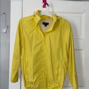 yellow lands end jacket